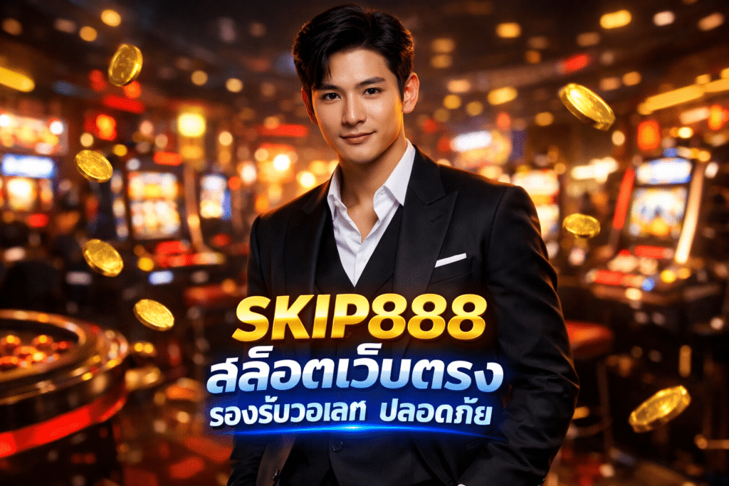 SKIP888 สล็อตเว็บตรง รองรับวอเลท ปลอดภัย โปร่งใสตรวจสอบได้
