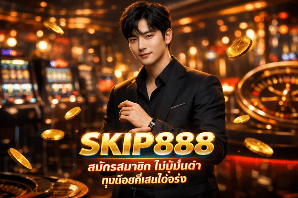 SKIP888 สมัครสมาชิก ไม่มีขั้นต่ำ ทุนน้อยเล่นได้
