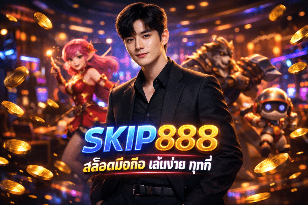 SKIP888 สล็อตมือถือ เล่นง่าย ทุกที่ รองรับทุกเครือข่าย
